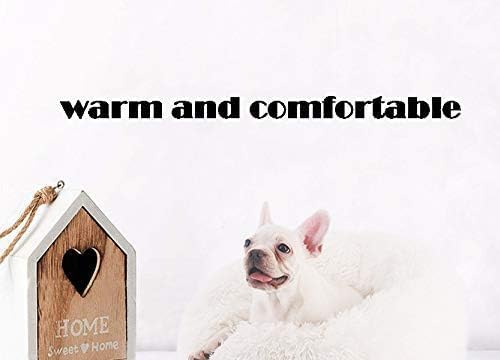 BODISEINT Modern Soft Plush Round Pet Bed - Image 3