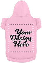 Personalized Dog Hooded Custom Sweatshirt Pet Pullover Hoodie Text/Image by apparelyn