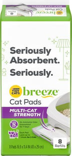 Purina Tidy Cats Cat Litter Breeze Pads Refill Pack Multi Cat Litter Pads - Image 2