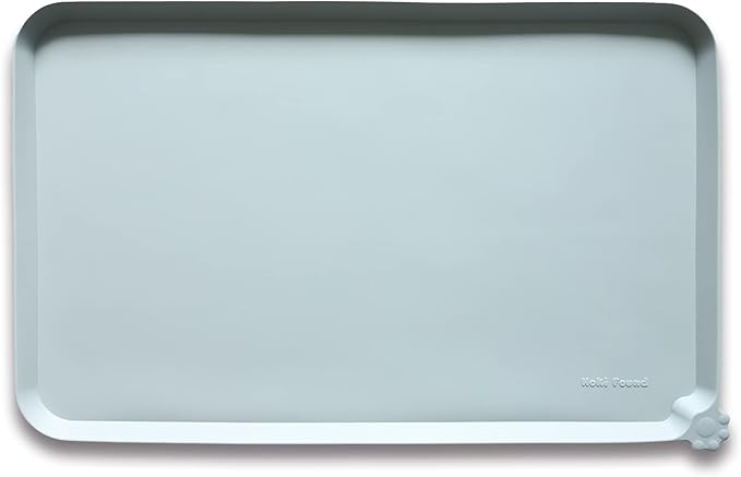Hoki Found X-Large Silicone Pet Food Mats Tray by Hoki+Found