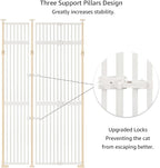 unipaws 86" High Extra Tall Cat Gate, Auto Closing and No Drilling Safety Gate - Image 5