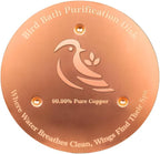 Bird Bath Copper Disk, Premium 0.6mm Sturdy 99.99% Pure Copper Disk by Unknown