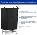 POPETPOP Universal Bird Cage Cover, Good Night Parrot Cage Cover - Image 2