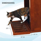 Refined Self Cleaning Litter Box Cabinet-Litter Catch Smoke - Image 5