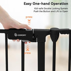 COMOMY 127.8" Extra Wide Baby Gate, Dog Gate - Image 3