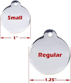 Personalized Dog Tag with 5 Lines of Custom Deep Engraved Durable Stainless - Image 3