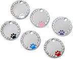 Personalized Dog/Cat Cute Paw Pet ID Tag - Image 2