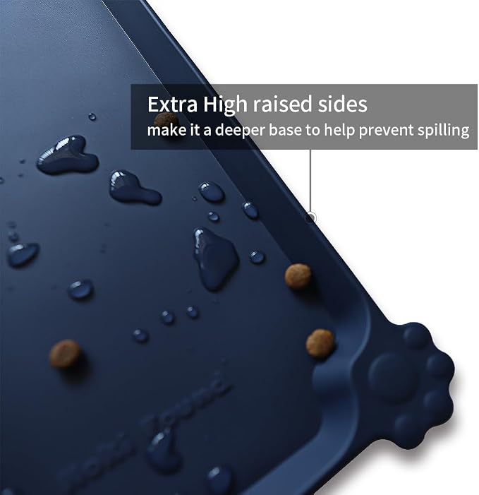 Hoki Found L Silicone Non Slip Pet Dog Cat Bowl Mats - Image 2