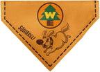 Disney Pet Bandana Up Dug Squirrel Pose and Wilderness Explorer Badge Orange by Buckle-Down