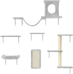 NUNU LAB Cat Wall Shelves, Indoor Cat Furniture by NUNULAB