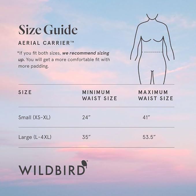 WildBird - Aerial Buckle Carrier - 2-24 Months - Large Willow - Front or Back - Image 3