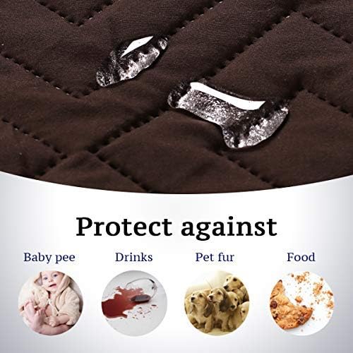 H.VERSAILTEX Reversible Quilted Recliner Covers Water Resistant Furniture - Image 3