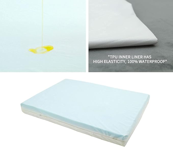 Orthopedic Memory Foam Dog Bed, Cooling Dog Beds Waterproof Pet Bed - Image 5
