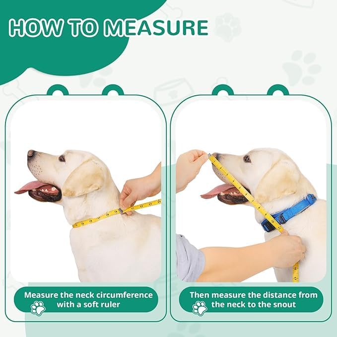 GLADOG Soft Dog Cone Collar, Dog Recovery Collar, Adjustable E-Collar - Image 5