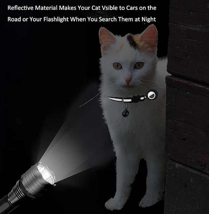 12-Pack Safety Release Reflective Cat Collars - Image 4