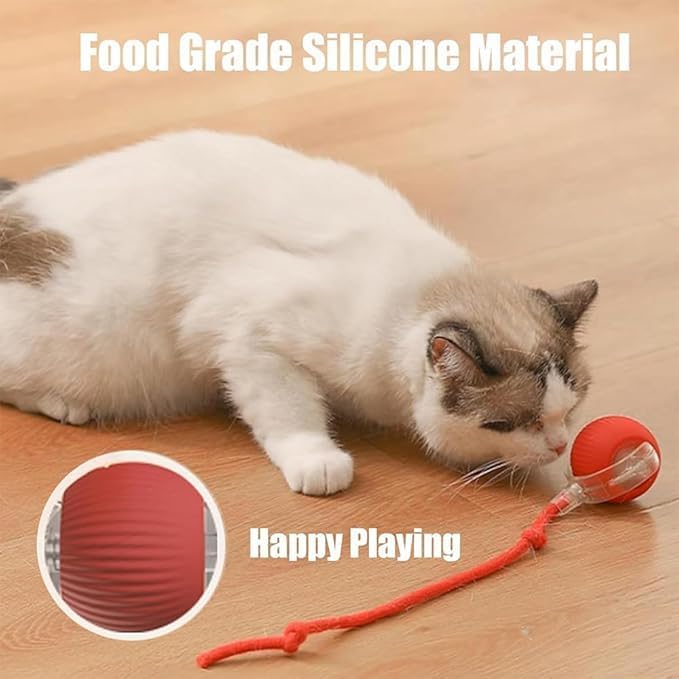 2025 New Electric Dog Ball Toy, 360° Smart Automatic Interactive Rolling Ball - Image 6