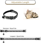 2 Pack Cat Collars Quick Release Reflective Kitten Collar - Image 3