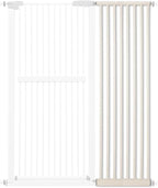 Lumizone Extra Tall Cat Gate Extension Kit 61.02" High Pressure Mounted 16.73" by Lumizone