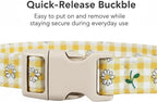Cute Dog Collar, Spring Summer Design Floral Collar - Image 2