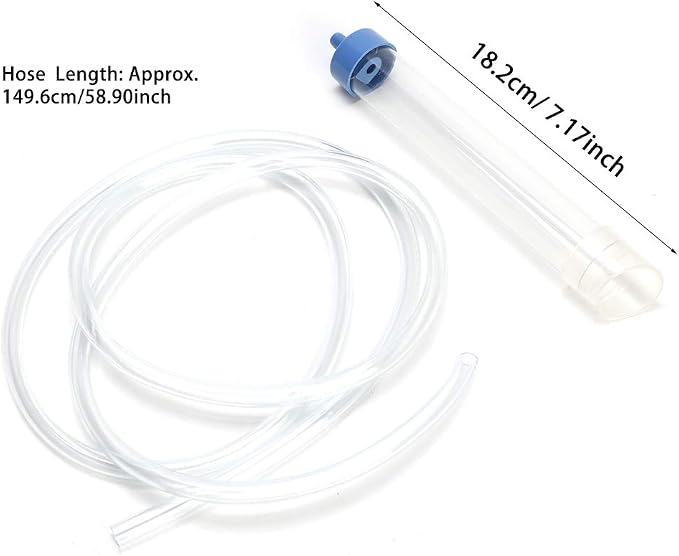 Zerodis Fish Cleaning Tools Tool PVC Small Fishcleaner Change Water Sand Wash - Image 2