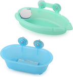 Wontee Bird Bath Box with Mirror Portable Parrot Hanging Bathroom Bathing Tub - Image 7
