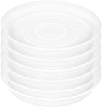 6 Pack of 8 inch Plant Saucer Clear, Heavy Duty Plastic Plant Water Tray 8 inch - Image 8
