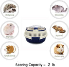 Black Travel Small Animals Hamster Hedgehog Guinea Pig Cage Carrier - Image 8