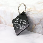 Ultra Joys Dog ID Tag, Custom Dog Tag Personalized Cat Tag, Pet ID Tag - Image 3