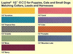 LupinePet Eco 1/2" Moss Cat Safety Collar - Image 2