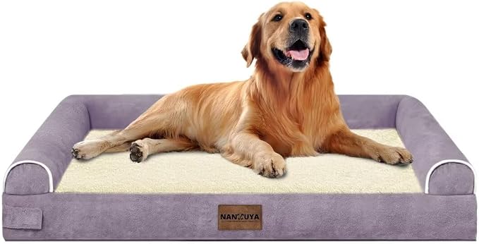 Large Dog Bed Orthopedic Washable: Beds Bolster XL Bed Big XLarge Dogs Egg - Image 9