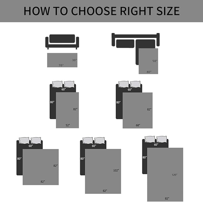 Ameritex Pet Bed Cover Dog Bed Blanket - Image 8