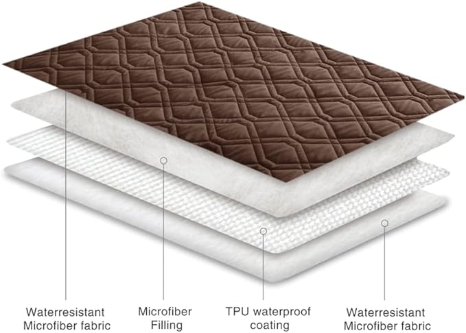 Ameritex Waterproof Blanket Reversible Dog Bed Cover Pet Blanket - Image 7