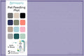 Dog Food Mat - Raised Edges Dogs Mat by PETHAPPILY