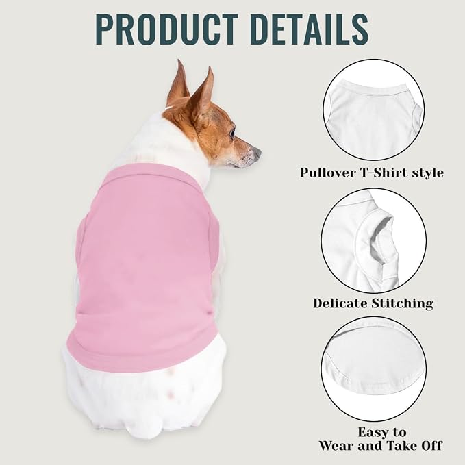 Customized Dog Shirt Custom Pet Clothes T Shirts - Image 4