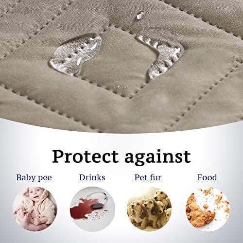H.VERSAILTEX Reversible Quilted Recliner Covers Water Resistant Furniture - Image 4