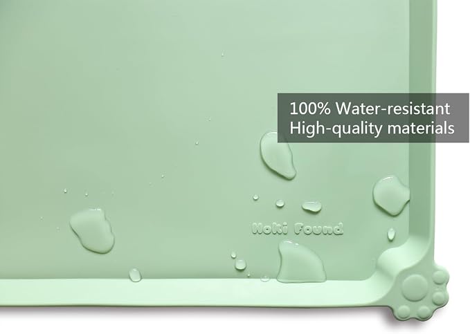 Hoki Found XX-Large Silicone Pet Food Mats Tray - Image 3