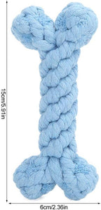 Pet Cotton Rope Biting Chewing Molar Toy, Cartoon Animal Shape & Pure Manual - Image 7