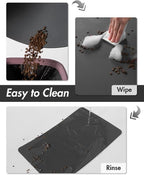 MontVoo-Absorbent Pet Feeding Mat-No Stains Pet Mat - Image 3