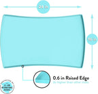 CatGuru Cat Food Mat, Small & Large Pet Feeding Mat, 100% Waterproof Cat - Image 2