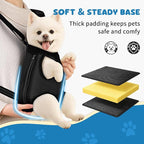 Dog Backpack Carrier, Adjustable Pet Front Carriers, Legs Out Carrying Sling - Image 4