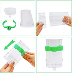 Hamiledyi Parakeet Water Dispenser 4pcs Automatic Bird Water Dispenser - Image 8