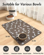 MontVoo Dog Food Mat-Pet Feeding Mat - Image 8