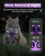 FAYOGOO Cat Harness, Cat Leash and Harness Set - Image 5