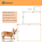 Dog Blankets for Medium Large Dogs, 3 Pack Washable Pet Throw 41" x 31" - Image 6