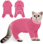 PUMYPOREITY Cat Recovery Suit, Stops Wound Licking After Surgery, Sticky Hair by PUMYPOREITY