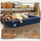 Large Dog Bed Orthopedic Washable - Image 6