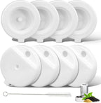 8Pcs Gravity Pet Water Fountain Filters, Automatic Pet Waterer Replacement by BAOFUM