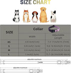 Roses&Poetry Dog Collars for Medium Dogs, Adjustable Durable Pet Reflective Dog - Image 7