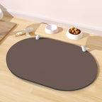 Pet Feeding Mat – 20''x12'' Absorbent Dog Food Mat, Pet Water Mats Protect Floor by METEOROCK
