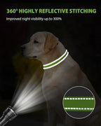 Joytale Reflective Dog Collar, Adjustable Nylon Pet Collar - Image 5